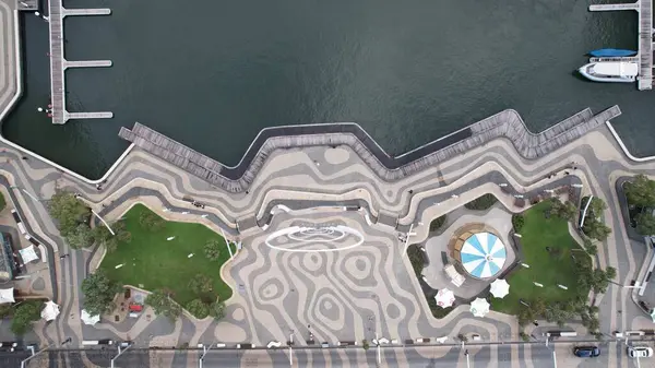 Perth, Avustralya 3 Haziran 2025: Perth CBD 'nin Elizabeth Rıhtımı