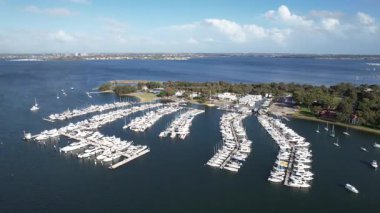 Perth, Avustralya 3 Haziran 2025: Perth 'in ünlü Mavi Tekne Evi