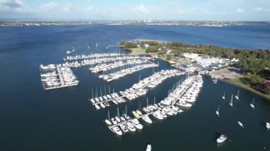 Perth, Avustralya 3 Haziran 2025: Perth 'in ünlü Mavi Tekne Evi