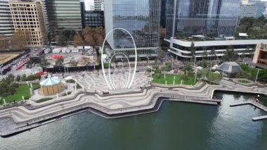 Perth, Avustralya 3 Haziran 2025: Perth CBD 'nin Elizabeth Rıhtımı