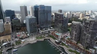 Perth, Avustralya 3 Haziran 2025: Perth CBD 'nin Elizabeth Rıhtımı
