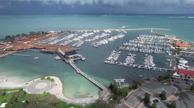 Hillarys, Avustralya 3 Haziran 2025: The Hillarys Boat Harbour of Perth CBD