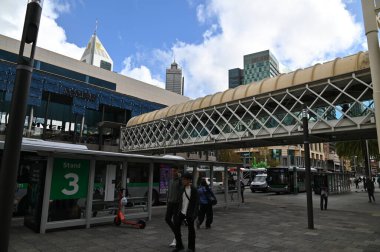 Perth, Avustralya 30 Mayıs 2025: Perth CBD sokakları
