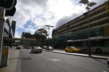 Perth, Avustralya 30 Mayıs 2025: Perth CBD sokakları