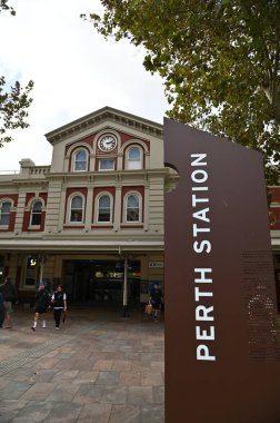 Perth, Avustralya 30 Mayıs 2025: Perth CBD sokakları