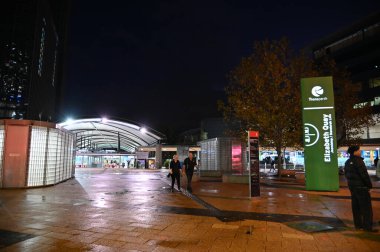 Perth, Avustralya 30 Mayıs 2025: Perth CBD sokakları