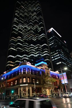 Perth, Avustralya 30 Mayıs 2025: Perth CBD sokakları