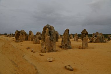 Nambung, Avustralya 2 Haziran 2025: Batı Avustralya 'nın Pinnacles Çölü