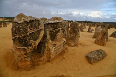 Nambung, Avustralya 2 Haziran 2025: Batı Avustralya 'nın Pinnacles Çölü