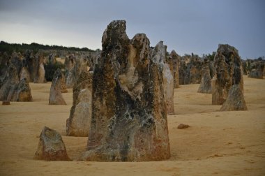 Nambung, Avustralya 2 Haziran 2025: Batı Avustralya 'nın Pinnacles Çölü