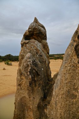 Nambung, Avustralya 2 Haziran 2025: Batı Avustralya 'nın Pinnacles Çölü