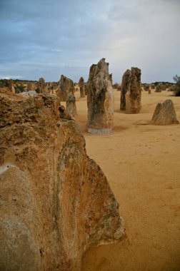 Nambung, Avustralya 2 Haziran 2025: Batı Avustralya 'nın Pinnacles Çölü