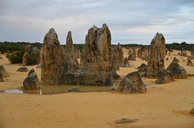 Nambung, Avustralya 2 Haziran 2025: Batı Avustralya 'nın Pinnacles Çölü