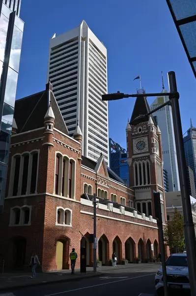 Perth, Avustralya 30 Mayıs 2025: Perth CBD sokakları