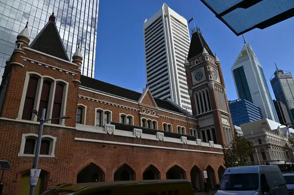 Perth, Avustralya 30 Mayıs 2025: Perth CBD sokakları