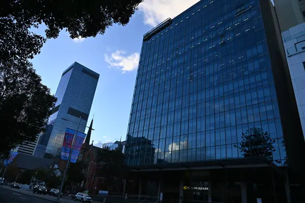 Perth, Avustralya 30 Mayıs 2025: Perth CBD sokakları