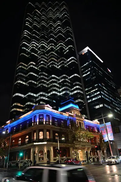 Perth, Avustralya 30 Mayıs 2025: Perth CBD sokakları