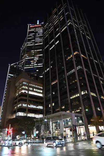 Perth, Avustralya 30 Mayıs 2025: Perth CBD sokakları