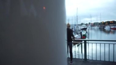 Whangarei Kasaba Havzası, Yeni Zelanda 'da iç açıcı bir öğleden sonra..