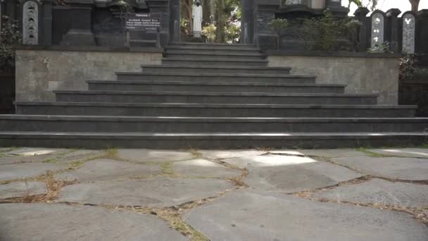 Palasari Iglesia Católica Zona Jembrana Bali — Vídeo de stock
