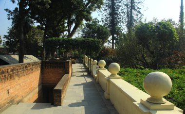 Bahçe rüyalar Katmandu, Nepal.