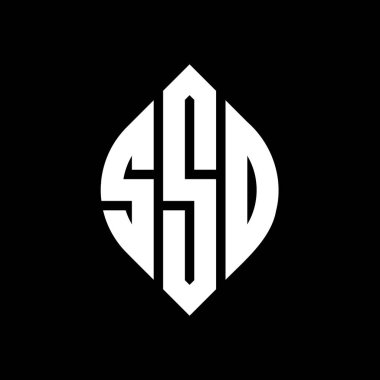 Çember ve elips şekilli SSO yuvarlak harf logosu tasarımı. SSO elips harfleri tipografik tarzda. Üç baş harf daire şeklinde bir logo oluşturuyor. SSO Çemberi Amblemi Soyut Monogram Harf İşaretleme Vektörü.