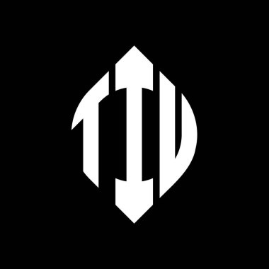 Çember ve elips şekilli TIU daire harf logosu tasarımı. Tipografik şekilli TIU elips harfleri. Üç baş harf daire şeklinde bir logo oluşturuyor. TIU Çember Amblemi Soyut Monogram Harf İşaretleyici Vektörü.