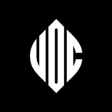 Çember ve elips şekilli UOC daire harf logosu tasarımı. Tipografik biçimli UOC elips harfleri. Üç baş harf daire şeklinde bir logo oluşturuyor. UOC Çemberi Amblemi Soyut Monogram Harfi Mark Vector.UOC daire harfi logo tasarımlı daire ve ellip