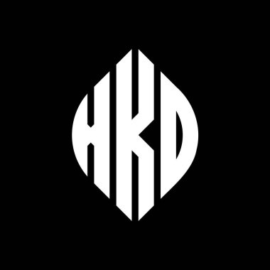 Çember ve elips şekilli XKO daire harf logosu tasarımı. Tipografik biçimli XKO elips harfleri. Üç baş harf daire şeklinde bir logo oluşturuyor. XKO Çember Amblemi Soyut Monogram Harf İşaretleyici Vektörü.