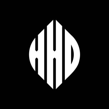 Çember ve elips şekilli XXO daire harf logosu tasarımı. Tipografik tarzda XXO elips harfleri. Üç baş harf daire şeklinde bir logo oluşturuyor. XXO Çember Amblemi Soyut Monogram Harf İşaretleyici Vektörü.