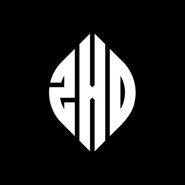 Daire ve elips şekilli ZXO daire harf logosu tasarımı. Typographic tarzında ZXO elips harfleri. Üç baş harf daire şeklinde bir logo oluşturuyor. ZXO Çember Amblemi Soyut Monogram Harf İşaretleyici Vektörü.