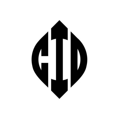 Çember ve elips şekilli CIO daire harf logosu tasarımı. Tipografik tarzda CIO elips harfleri. Üç baş harf daire şeklinde bir logo oluşturuyor. CIO Çemberi Amblemi Soyut Monogram Harf İşaretleme Vektörü.