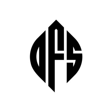Çember ve elips şekilli DFS daire harf logosu tasarımı. DFS elips harfleri tipografik tarzda. Üç baş harf daire şeklinde bir logo oluşturuyor. DFS Çember Amblemi Soyut Monogram Harf İşaretleyici Vektörü.