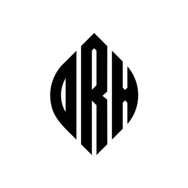 Daire ve elips şekilli DRX daire harf logosu tasarımı. Tipografik biçimli DRX elips harfleri. Üç baş harf daire şeklinde bir logo oluşturuyor. DRX Çember Amblemi Soyut Monogram Harf İşaretleyici Vektörü.
