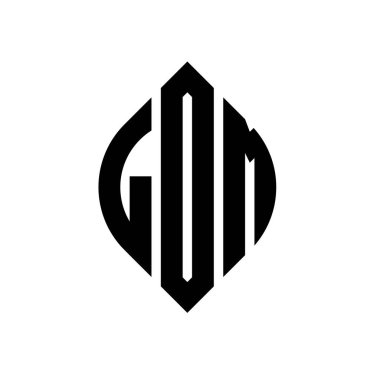 Daire ve elips şekilli LDM daire harf logosu tasarımı. Typographic tarzında LDM elips harfleri. Üç baş harf daire şeklinde bir logo oluşturuyor. LDM Çember Amblemi Soyut Monogram Harf İşaretleyici Vektörü.