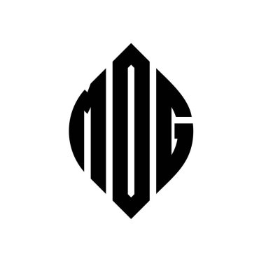 Çember ve elips şekilli MOG daire harf logosu tasarımı. MOG elips harfleri tipografik tarzda. Üç baş harf daire şeklinde bir logo oluşturuyor. MOG Çemberi Amblemi Soyut Monogram Harfi Mark Vector.MOG daire harfli logo tasarımı daire ve ellip