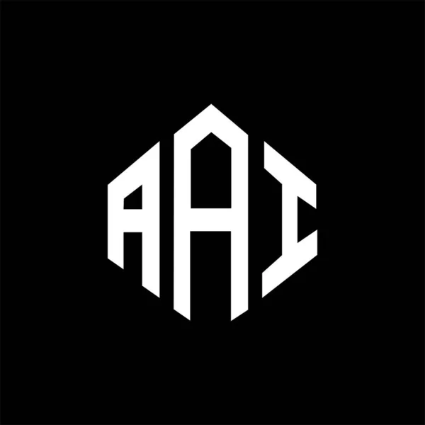Σχεδιασμός Λογότυπου Γράμματα Aai Σχήμα Πολυγώνου Σχεδιασμός Λογότυπου Σχήμα Aai — Διανυσματικό Αρχείο