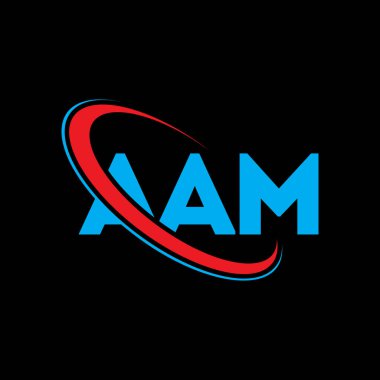 AAM logo. AAM letter. AAM letter logo design. Intitials AAM logo linked with circle and uppercase monogram logo. AAM typography for technology, business and real estate brand.