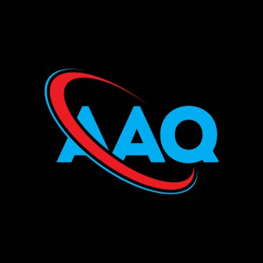 AAQ logo. AAQ letter. AAQ letter logo design. Intitials AAQ logo linked with circle and uppercase monogram logo. AAQ typography for technology, business and real estate brand.