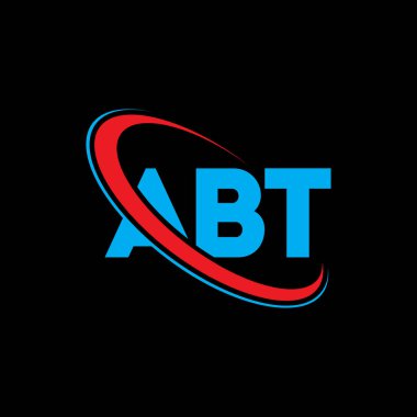 ABT logo. ABT letter. ABT letter logo design. Intitials ABT logo linked with circle and uppercase monogram logo. ABT typography for technology, business and real estate brand.