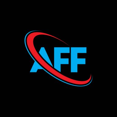 AFF logo. AFF letter. AFF letter logo design. Initials AFF logo linked with circle and uppercase monogram logo. AFF typography for technology, business and real estate brand.