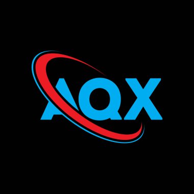 AQX logo. AQX letter. AQX letter logo design. Initials AQX logo linked with circle and uppercase monogram logo. AQX typography for technology, business and real estate brand.