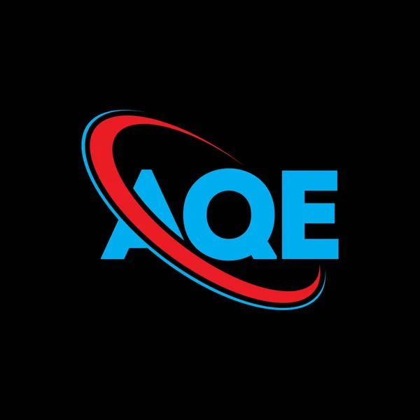 AQE logo. AQE letter. AQE letter logo design. Initials AQE logo linked with circle and uppercase monogram logo. AQE typography for technology, business and real estate brand.
