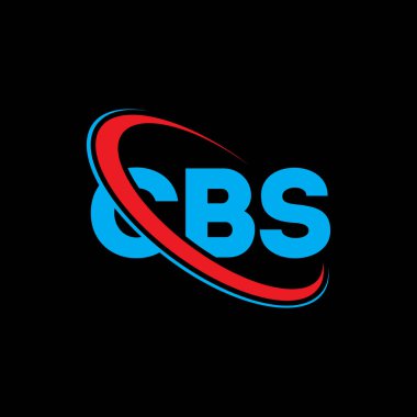 CBS logosu. CBS mektubu. CBS mektup logosu tasarımı. Çember ve büyük harfli monogram logosuna bağlı CBS logosu. Teknoloji, iş ve emlak markası için CBS tipografisi.