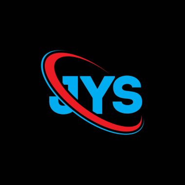 JYS logosu. JYS mektubu. JYS mektup logosu tasarımı. Çember ve büyük harfli monogram logosuna bağlı JYS logosu. Teknoloji, iş ve emlak markası için JYS tipografisi.