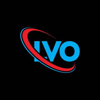 LVO logosu. LVO mektubu. LVO harf logosu tasarımı. Çember ve büyük harfli monogram logosuna bağlı ilk LVO logosu. Teknoloji, iş ve emlak markası için LVO tipografisi.
