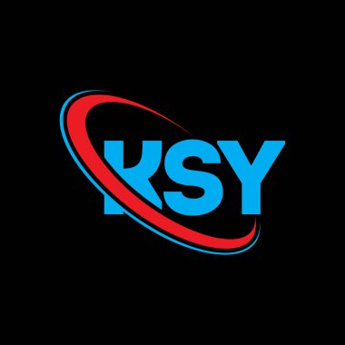 KSY logo. KSY letter. KSY letter logo design. Initials KSY logo linked with circle and uppercase monogram logo. KSY typography for technology, business and real estate brand.