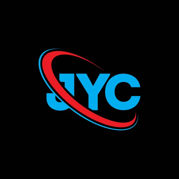 Logo Jyc Carta Del Jyc Diseño Del Logotipo Letra Jyc — Archivo Imágenes Vectoriales