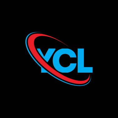 YCL logosu. YCL harfi. YCL harf logosu tasarımı. Çember ve büyük harfli monogram logosuyla birleştirilmiş YCL logosu. Teknoloji, iş ve emlak markası için YCL tipografisi.