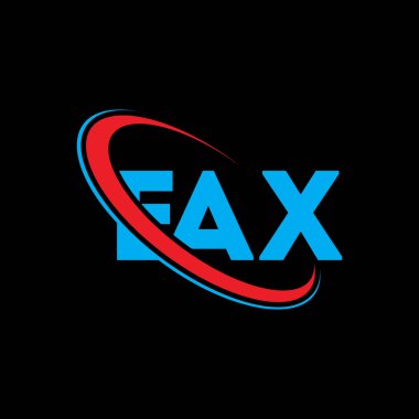 EAX logosu. EAX mektubu. EAX harfli logo tasarımı. Çember ve büyük harfli monogram logosuyla EAX logosunun baş harfleri. Teknoloji, iş ve emlak markası için EAX tipografisi.